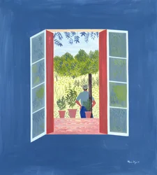 Zaid Through the Window, 1986